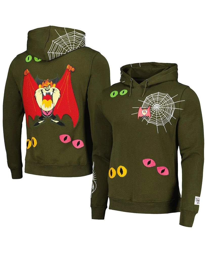 Men's and Women's Freeze Max Olive Looney Tunes Taz Dracula Horror Pullover Hoodie