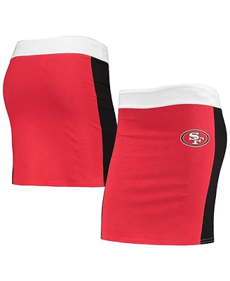 Women's Refried Apparel Scarlet San Francisco 49ers Short Skirt