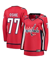 Women's Fanatics Tj Oshie Red Washington Capitals Breakaway Player Jersey