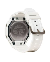 G-Shock Men's Analog Digital White Resin Watch, 45.4mm, GA2100-7A7