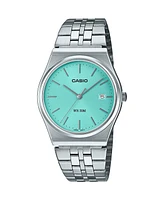 G-Shock Casio Men's Analog Silver-Tone Stainless Steel Watch, 35mm