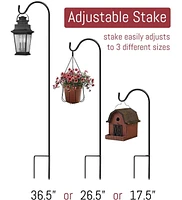 Sorbus Shepherd's Hook Stakes (Set Of 4)