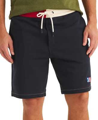 Nautica Men's Colorblocked 9" Terry Shorts