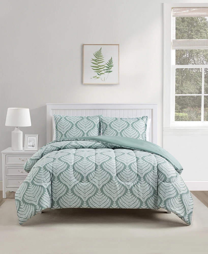 Sunham Danica Blue 3-Pc. Comforter Set, Created for Macy's