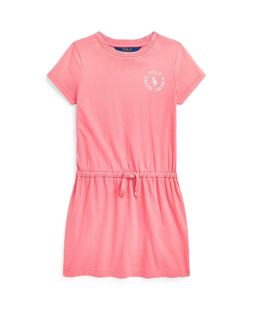 Polo Ralph Lauren Toddler and Little Girls Big Pony Logo Cotton Jersey T-shirt Dress