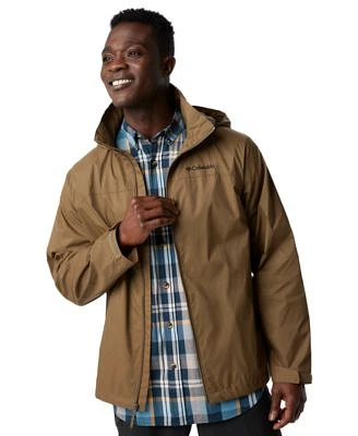 Mens Columbia Glennaker Lake Rain Jacket With A Classic Rapid River Short Sleeve Shirt