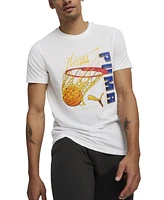 Puma Men's Swished Regular-Fit Logo Graphic T-Shirt