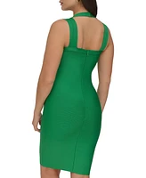 Siena Women's Sweetheart-Neck Bandage Dress