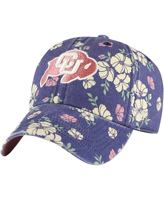 Women's '47 Brand Navy Colorado Buffaloes Primrose Clean Up Adjustable Hat