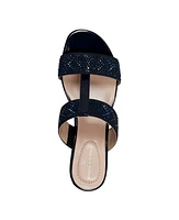 Bandolino Women's Iluvit Embellished Dress Wedge Sandals