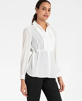 Seraphine Women's Maternity, Nursing and Pumping Blouse