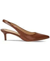 Lauren Ralph Women's Lolah Pointed-Toe Slingback Pumps