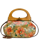 Patricia Nash Mirabella Small Leather Frame Bag