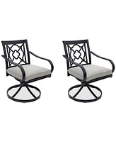 St Croix Outdoor -pc Swivel Chair Bundle Set