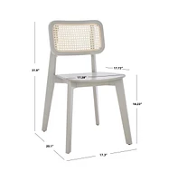 Luz Cane Dining Chair (Set Of 2)