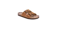 Muk Luks Women's Tessa Tera Turf 2 Strap Slide Sandal