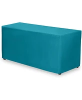 Gee Di Moda Fitted Tablecloth - 72 x 30 inch Heavy Duty Washable Polyester for 6-foot Rectangle Table