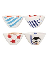 Vietri Riviera Assorted Cereal Bowls, Set of 4