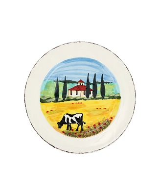 Vietri Terra Toscana Dinner Plate