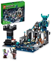 Lego Minecraft The Deep Dark Battle 21246 Toy Building Set with Elven Arbalest knight and Dwarven Netherite knight
