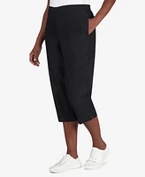 Alfred Dunner Women's Missy Classics Casual Denim Capri