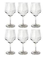 TarHong Angle Goblets 23 oz, Set of 6