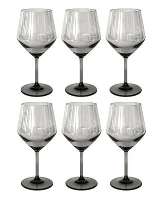 Abode Homewares Angle Goblets 23 oz, Set of 6