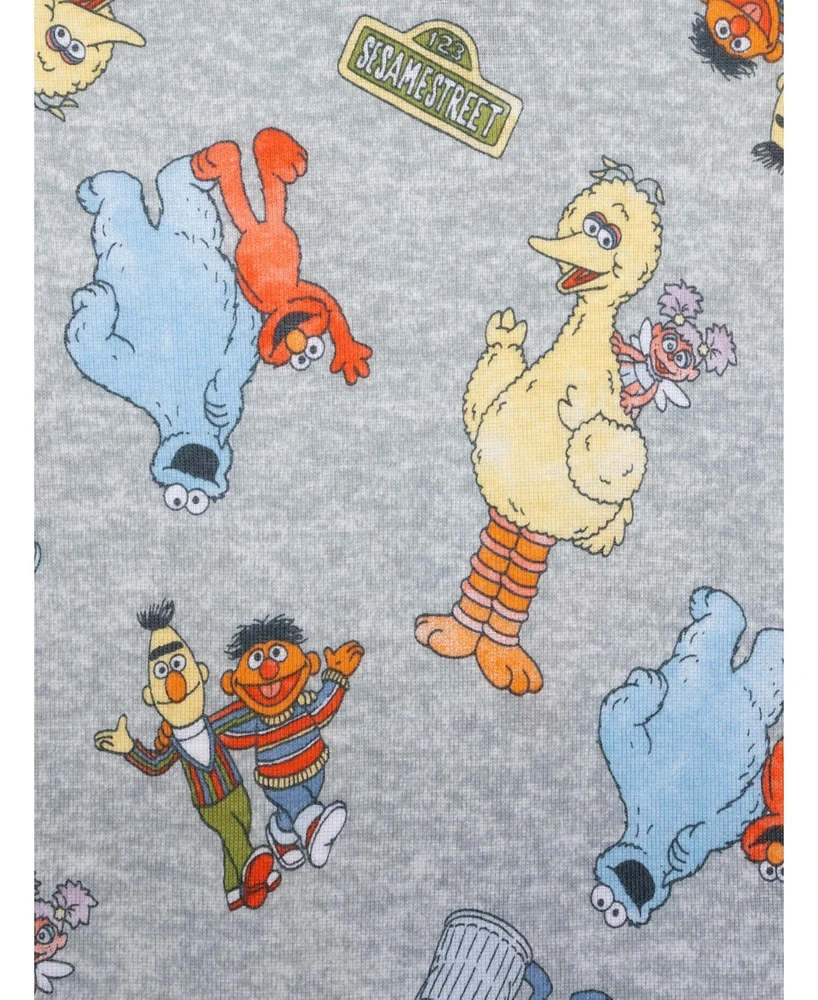 Sesame Street Toddler Boys Short Pajama Set, 4 Pc