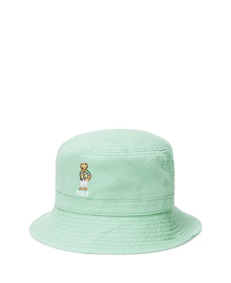 Polo Ralph Lauren Big Boys Polo Bear Cotton Twill Bucket Hat