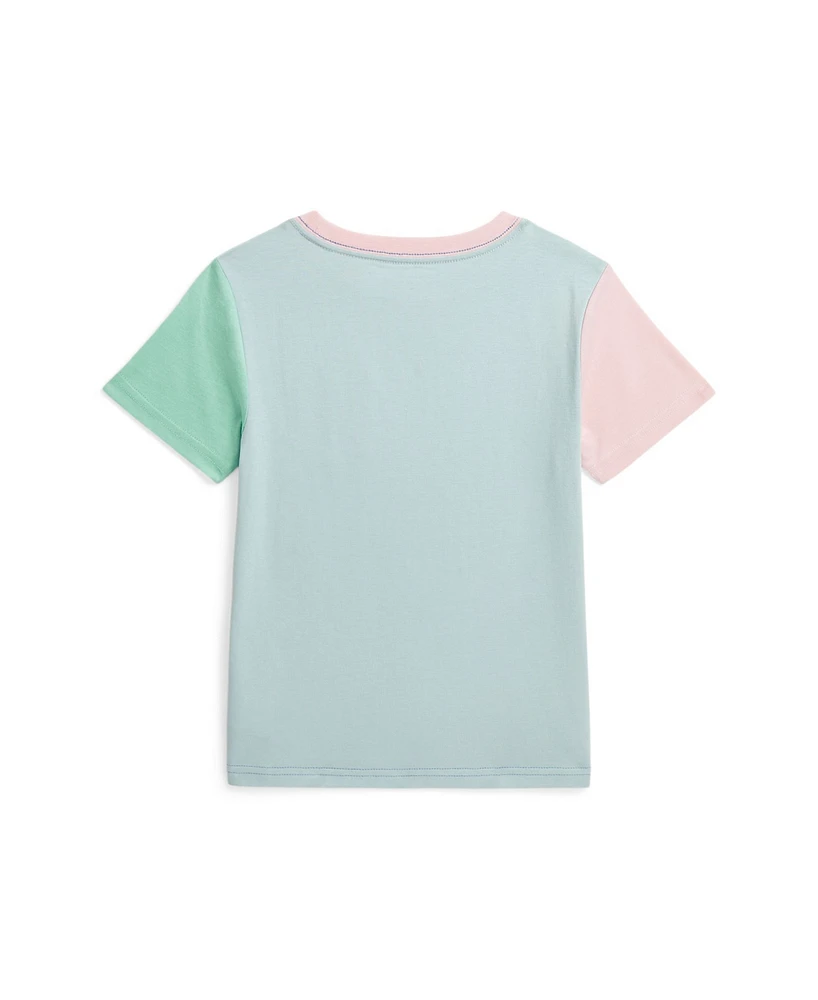 Polo Ralph Lauren Toddler and Little Boys Color-Blocked Cotton Pocket T-shirt