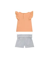 Guess Baby Girl Shirt and Short Set