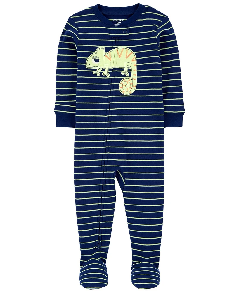 Carter's Baby Boys and Girls 100% Snug Fit Cotton Footie Pajamas