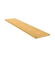 Wall Shelf 39.4"x7.9"x0.6" Bamboo