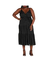 City Chic Plus Trixie Maxi Dress