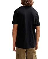 Boss by Hugo Men's Slub-Cotton Logo Detail T-Shirt
