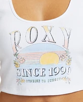 Roxy Juniors' Sunrise To Sunset Cropped Tank Top