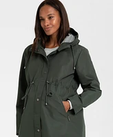 Seraphine Women's Khaki 4 1 Maternity and Babywearing Parka