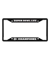 Wincraft Kansas City Chiefs Super Bowl Lvii Champions Metal Laser Cut License Plate Frame
