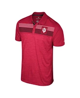 Men's Colosseum Crimson Indiana Hoosiers Langmore Polo Shirt