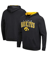 Men's Colosseum Iowa Hawkeyes Resistance Pullover Hoodie