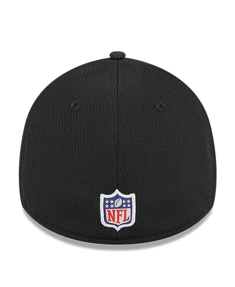 Men's New Era Black Orleans Saints 2023 Nfl Training Camp 39THIRTY Flex Fit Hat