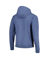 Men's League Collegiate Wear Blue Distressed Ucla Bruins Bendy Arch Essential Pullover Hoodie