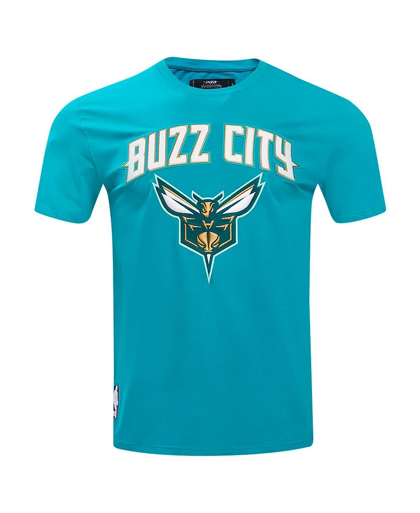 Men's Pro Standard Teal Charlotte Hornets 2023 City Edition T-shirt