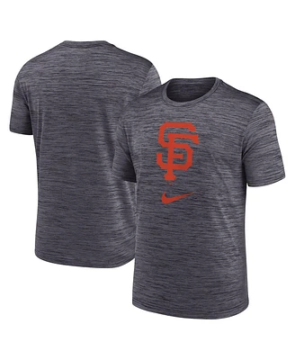 Men's Nike Black San Francisco Giants Logo Velocity Performance T-shirt