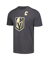 Men's adidas Mark Stone Gray Vegas Golden Knights Fresh Name and Number T-shirt