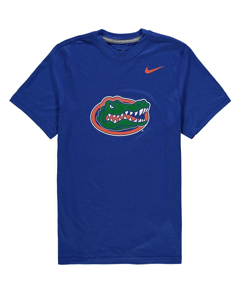 Big Boys Nike Royal Florida Gators Logo Legend Performance T-shirt