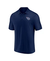 Men's Fanatics Navy Tennessee Titans Component Polo Shirt