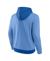 Men's Fanatics Royal, Light Blue Kansas City Royals Chip In Pullover Hoodie