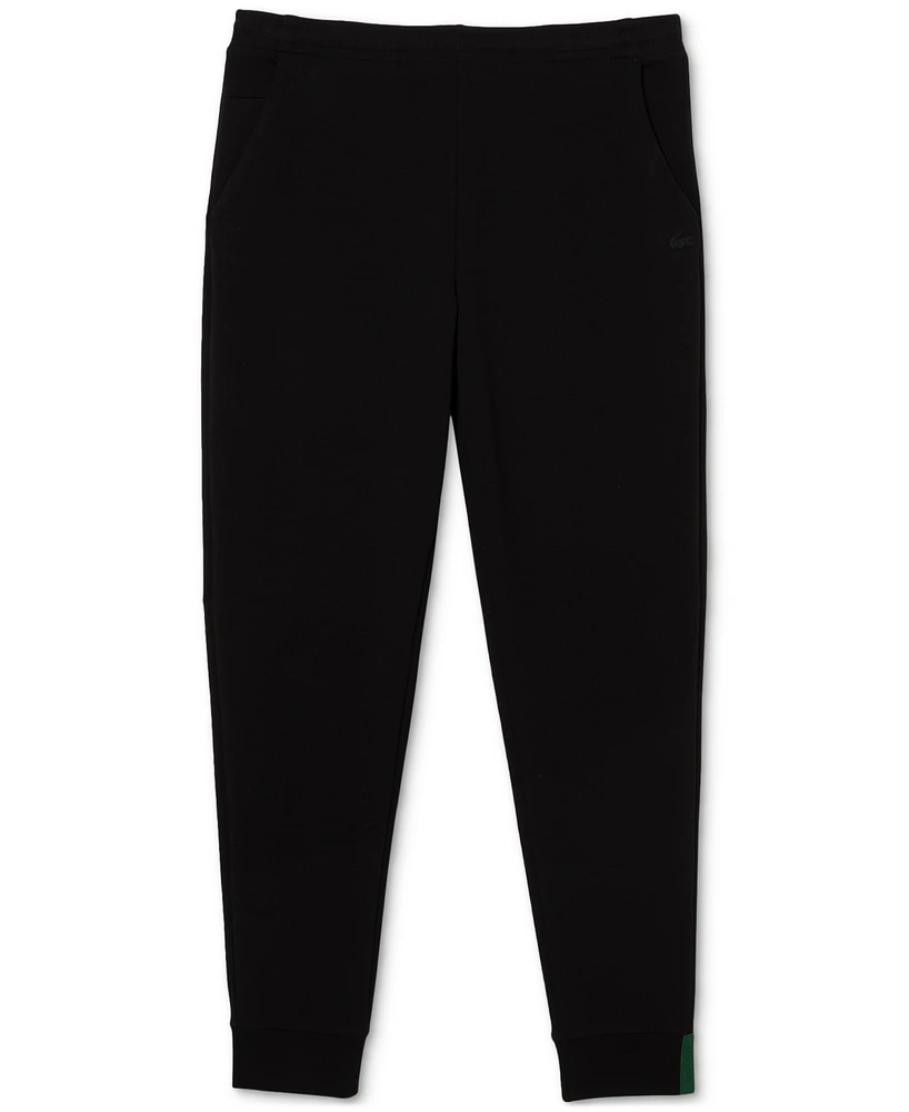 Lacoste Men's Solid Active Double Face Track Pants