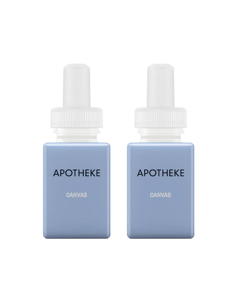 Pura Apotheke Home Scent Refill - Canvas - Smart Home Air Diffuser Fragrance - Up to 120-Hours of Luxury Fragrance per Refill - Household Essential